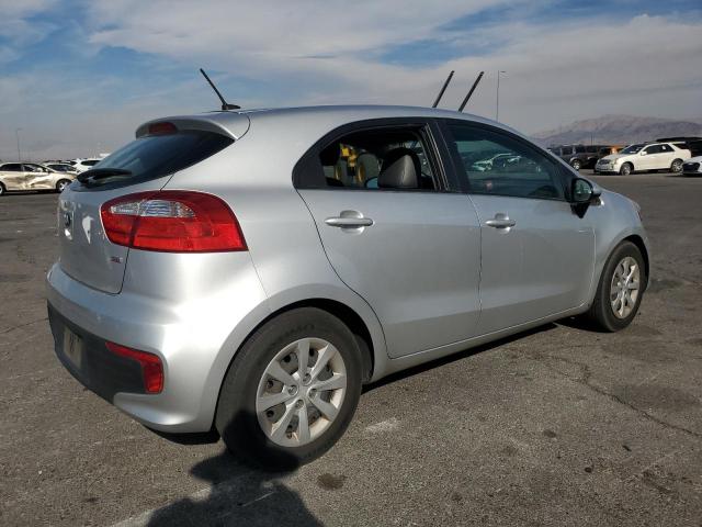 KIA RIO LX 2016 silver  gas KNADM5A36G6600280 photo #4