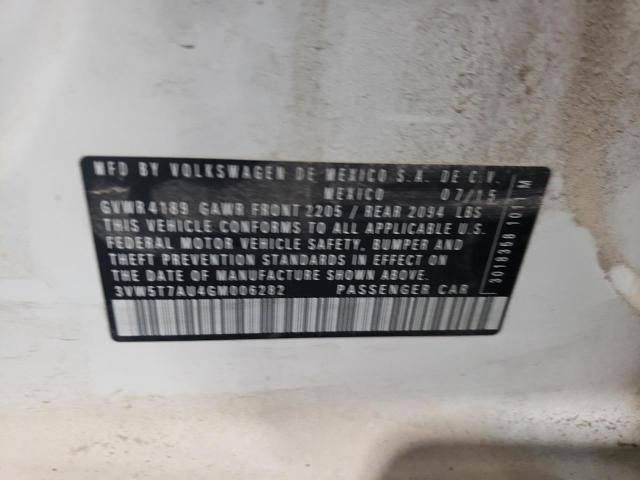 2016 VOLKSWAGEN GTI S/SE 3VW5T7AU4GM006282