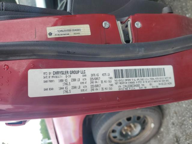 2014 JEP COMPASS LATITUDE - 1C4NJDEB8ED846865