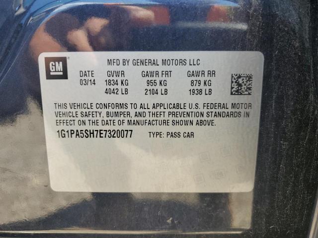 2014 CHEVROLET CRUZE LS - 1G1PA5SH7E7320077