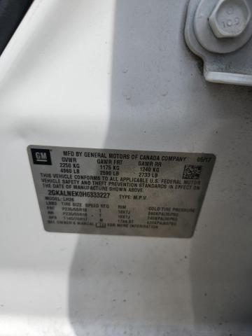 2017 GMC TERRAIN SL - 2GKALNEK0H6333227