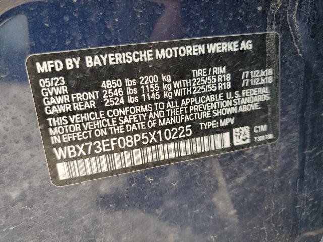 2023 BMW X1 XDRIVE2 WBX73EF08P5X10225