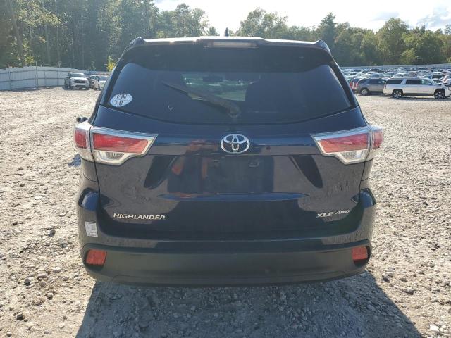 2016 TOYOTA HIGHLANDER XLE 5TDJKRFH8GS331366