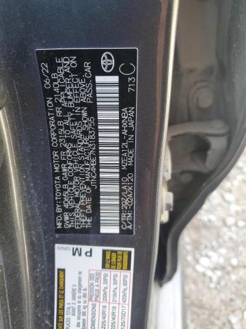 2022 TOYOTA COROLLA XSE JTNC4MBE7N3183755