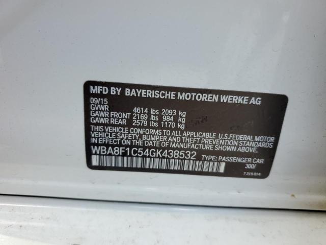 2016 BMW 328 D XDRI WBA8F1C54GK438532