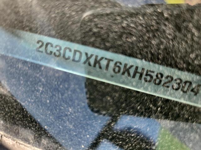 2019 DODGE CHARGER PO 2C3CDXKT6KH582304