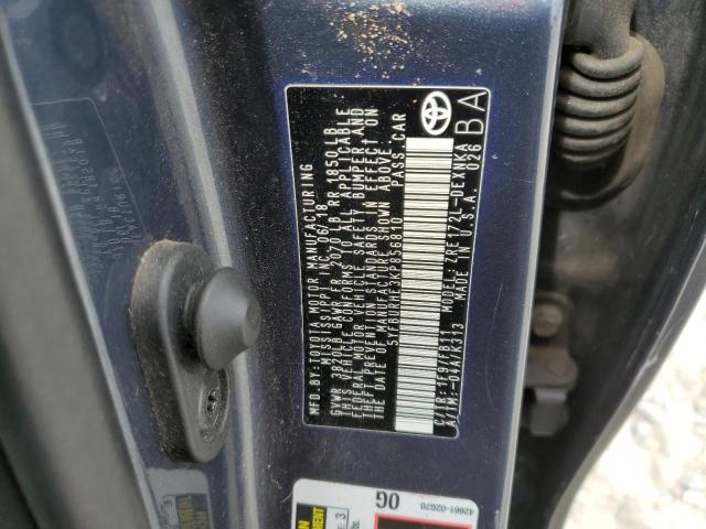 2019 TOYOTA COROLLA L 5YFBURHE3KP856810