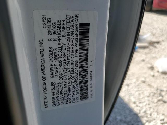 2021 HONDA ACCORD SPORT - 1HGCV2F3XMA011245