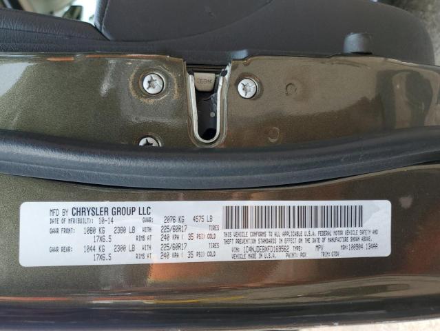 2015 JEEP COMPASS LA 1C4NJDEBXFD169562