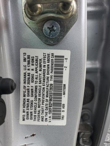 2013 HONDA CIVIC EXL - 19XFB2F96DE072839