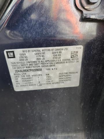 2015 GMC TERRAIN SL - 2GKALMEK7F6228658