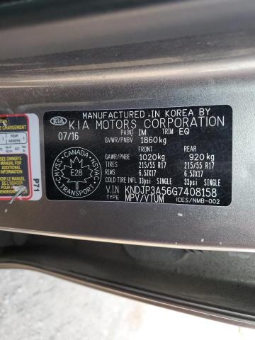 2016 KIA SOUL + - KNDJP3A56G7408158