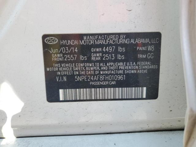 2015 HYUNDAI SONATA SE 5NPE24AF8FH010961