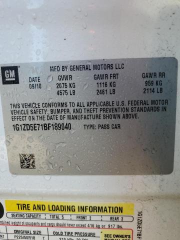 2011 CHEVROLET MALIBU 2LT - 1G1ZD5E71BF189040