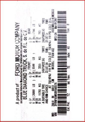 2008 FORD F650 SUPER #3221863304