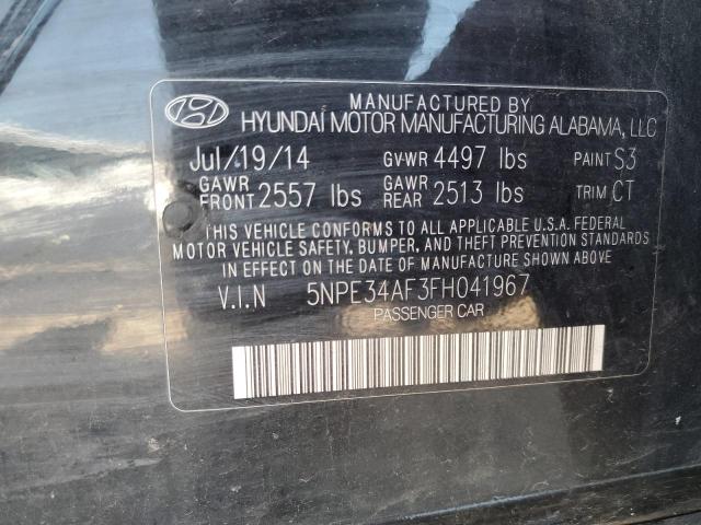 2015 HYUNDAI SONATA SPORT 5NPE34AF3FH041967