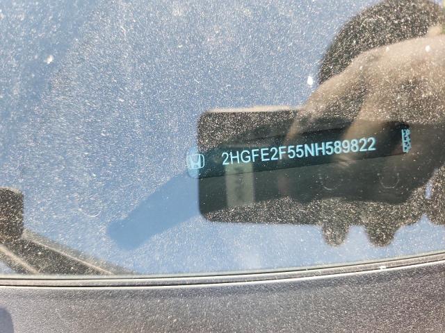 2022 HONDA CIVIC SPOR 2HGFE2F55NH589822