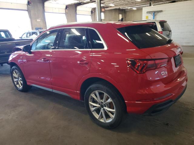 AUDI Q3 PREMIUM S LINE 45 2025 red  gas WA1DECF3XS1061787 photo #3