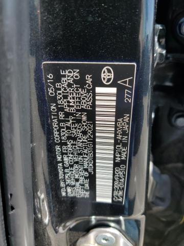 2016 TOYOTA PRIUS C JTDKDTB31G1129021