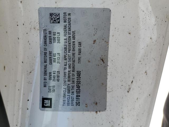 2015 CHEVROLET CAMARO LS 2G1FB1E34F9310480