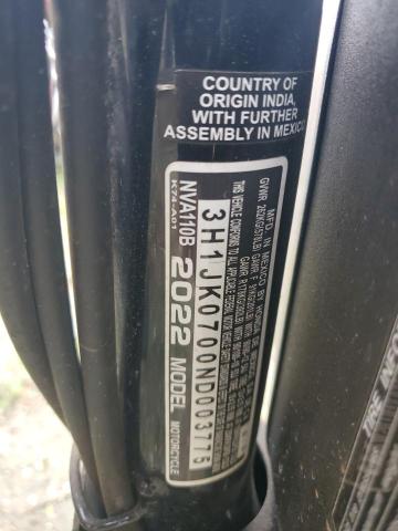 2022 HONDA NVA110 B 3H1JK0700ND003775