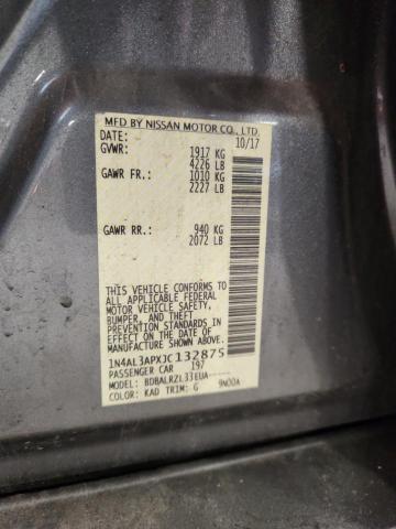 2018 NISSAN ALTIMA 2.5 1N4AL3APXJC132875