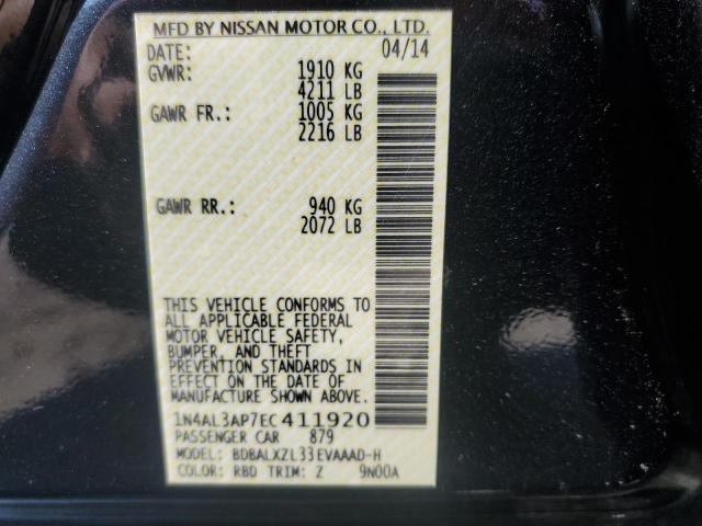 2014 NISSAN ALTIMA 2.5 - 1N4AL3AP7EC411920