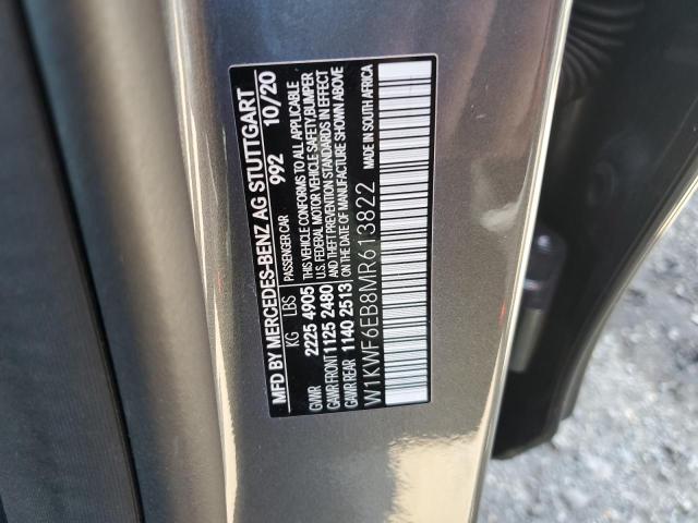 2021 MERCEDES-BENZ C 43 AMG W1KWF6EB8MR613822