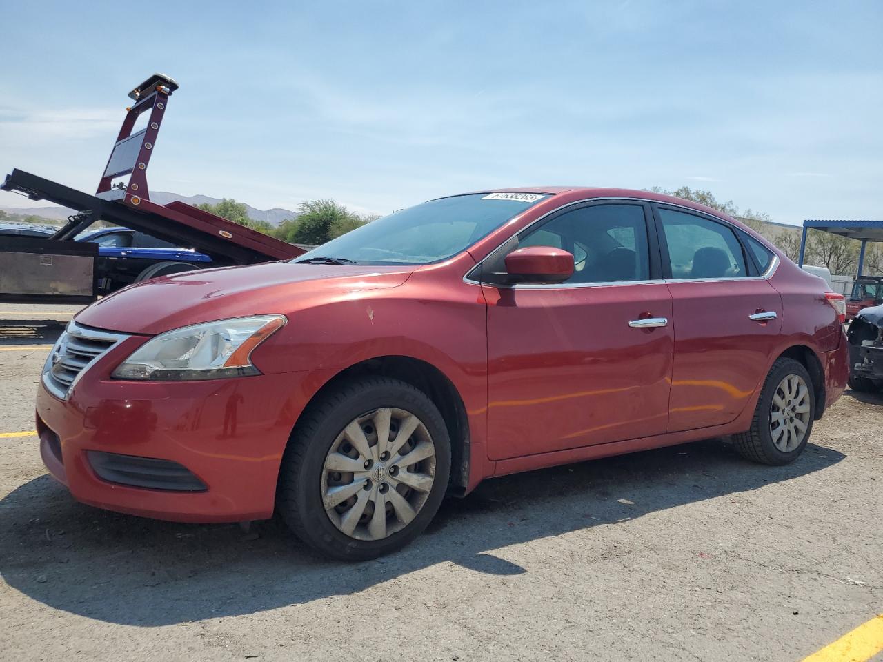 Lot #3298054127 2014 NISSAN SENTRA S