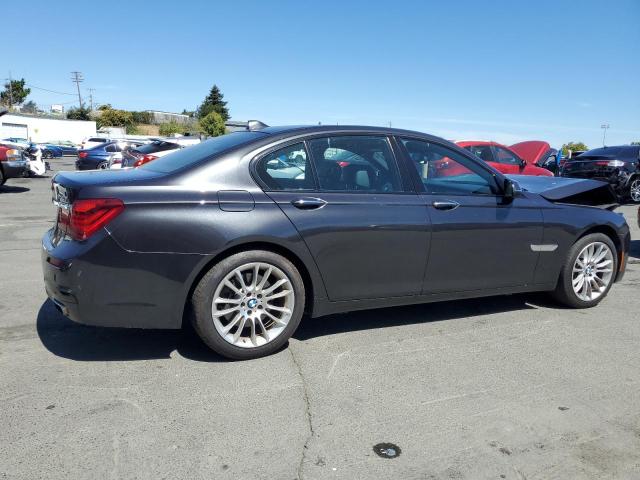 BMW 740 I 2014 gray  gas WBAYA6C59ED826692 photo #4