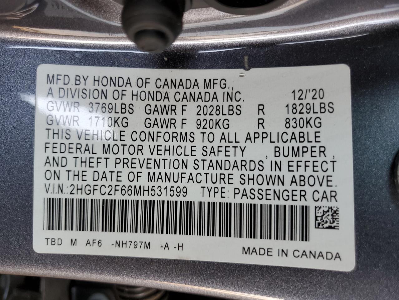 HONDA CIVIC LX