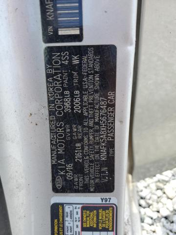 2017 KIA FORTE LX - KNAFK5A8XH5676487