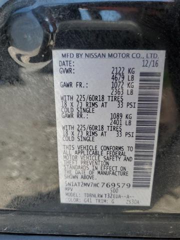 2017 NISSAN ROGUE SV - 5N1AT2MV7HC769579
