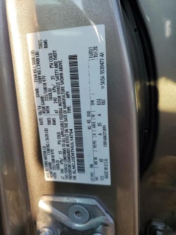 2017 LINCOLN MKC RESERV 5LMCJ3D97HUL14794