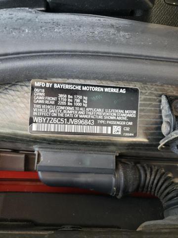 2018 BMW I3 S BEV WBY7Z6C51JVB96843