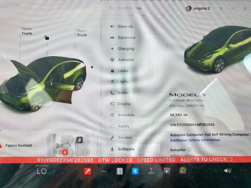 2021 TESLA MODEL Y #3290423785