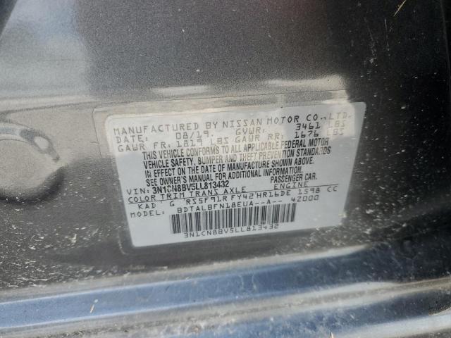 2020 NISSAN VERSA S 3N1CN8BV5LL813432
