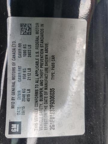 2015 CHEVROLET CAMARO LS 2G1FB1E37F9306035