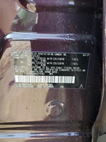2017 TOYOTA RAV4 LIMIT 2T3YFREV8HW370162