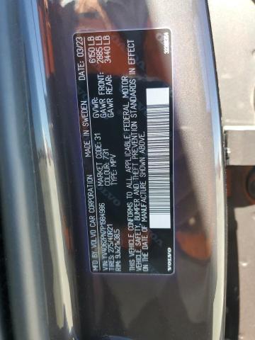2023 VOLVO XC90 PLUS YV4062PN7P1984986