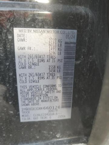 2024 NISSAN FRONTIER S - 1N6ED1EJ1RN660126