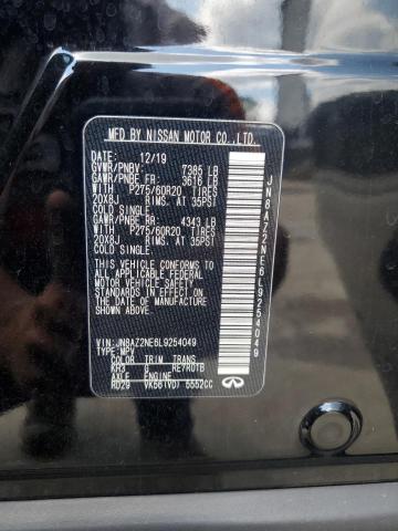 2020 INFINITI QX80 LUXE JN8AZ2NE6L9254049