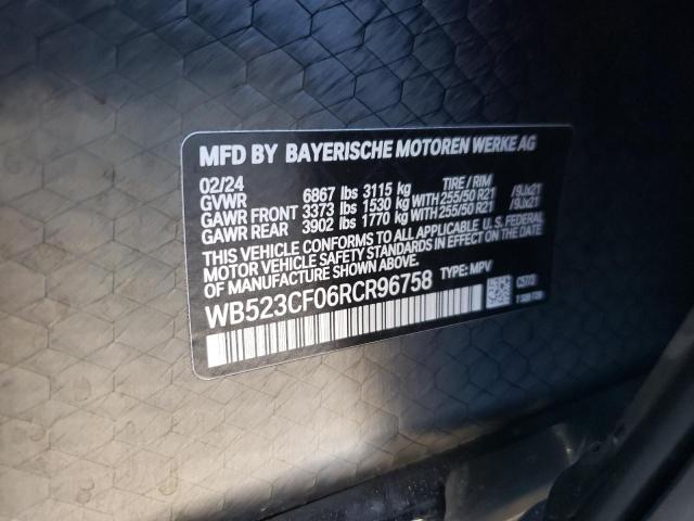 2024 BMW IX XDRIVE50 - WB523CF06RCR96758