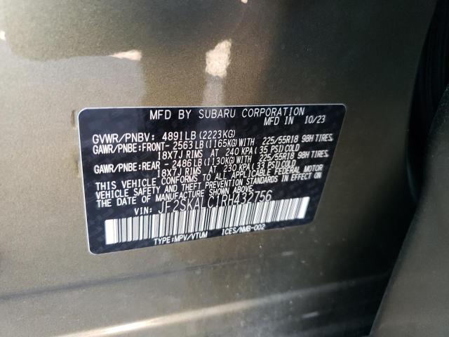 2024 SUBARU FORESTER L JF2SKALC1RH432756