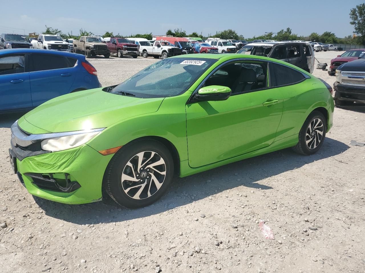 Lot #3224867447 2016 HONDA CIVIC LX