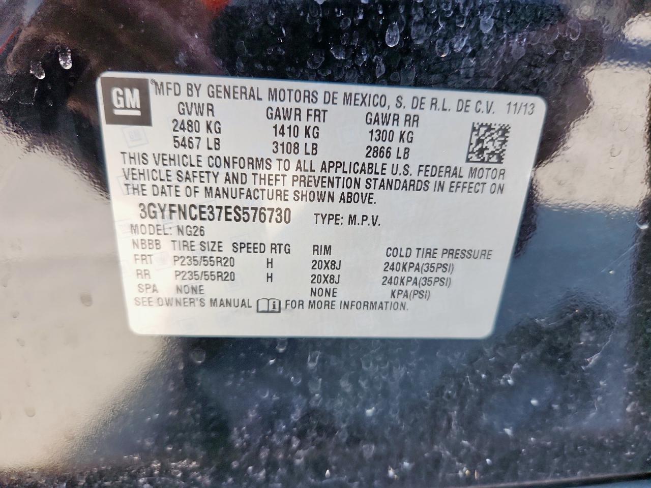 CADILLAC SRX PERFORMANCE COLLECTION