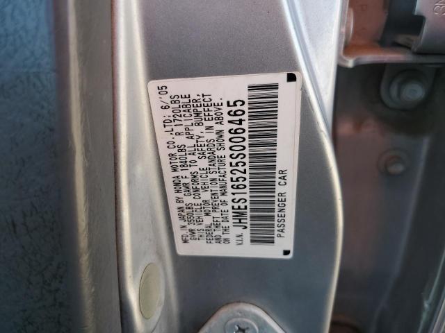 2005 HONDA CIVIC LX #3302711007