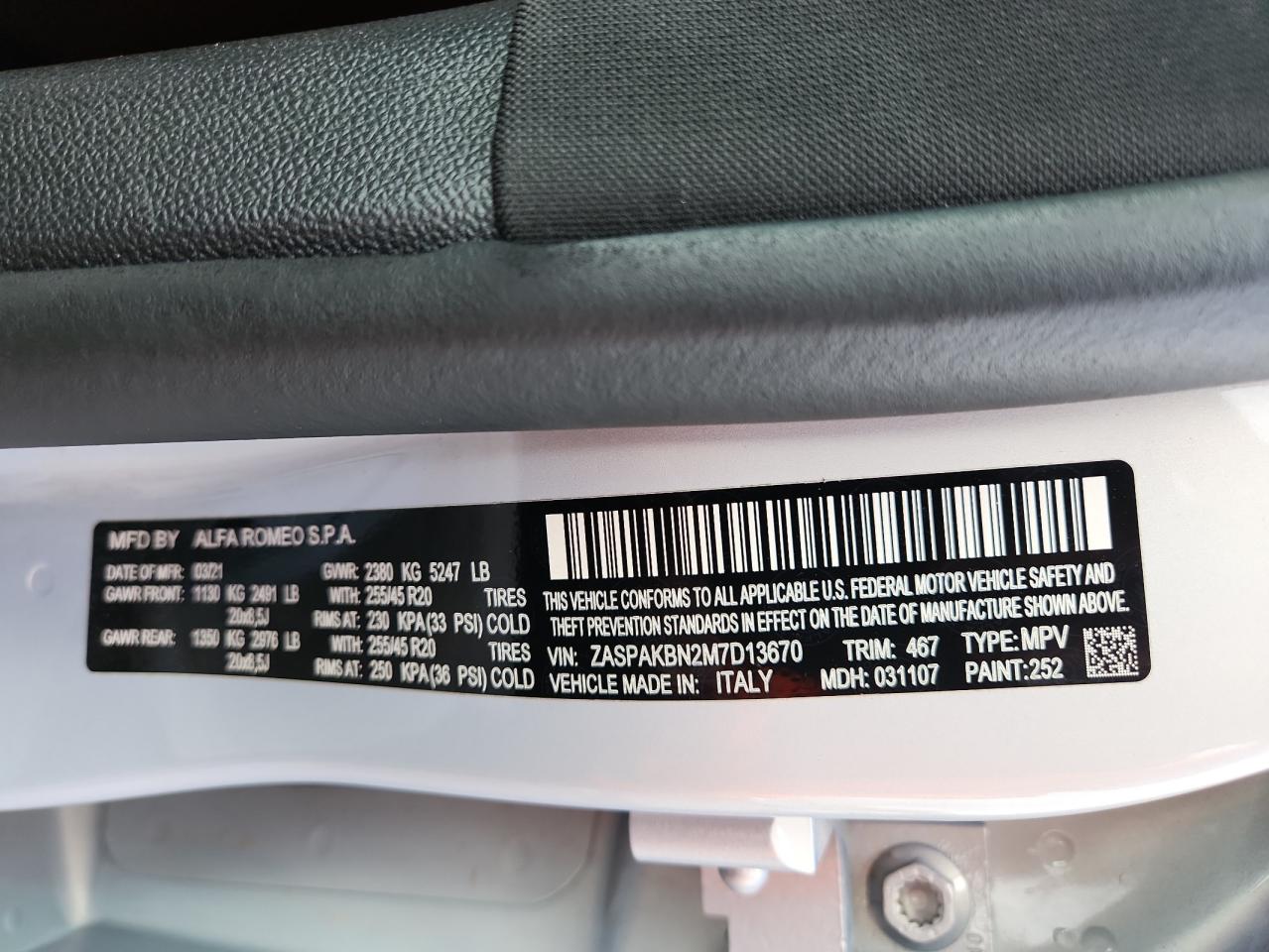 ALFA ROMEO STELVIO TI