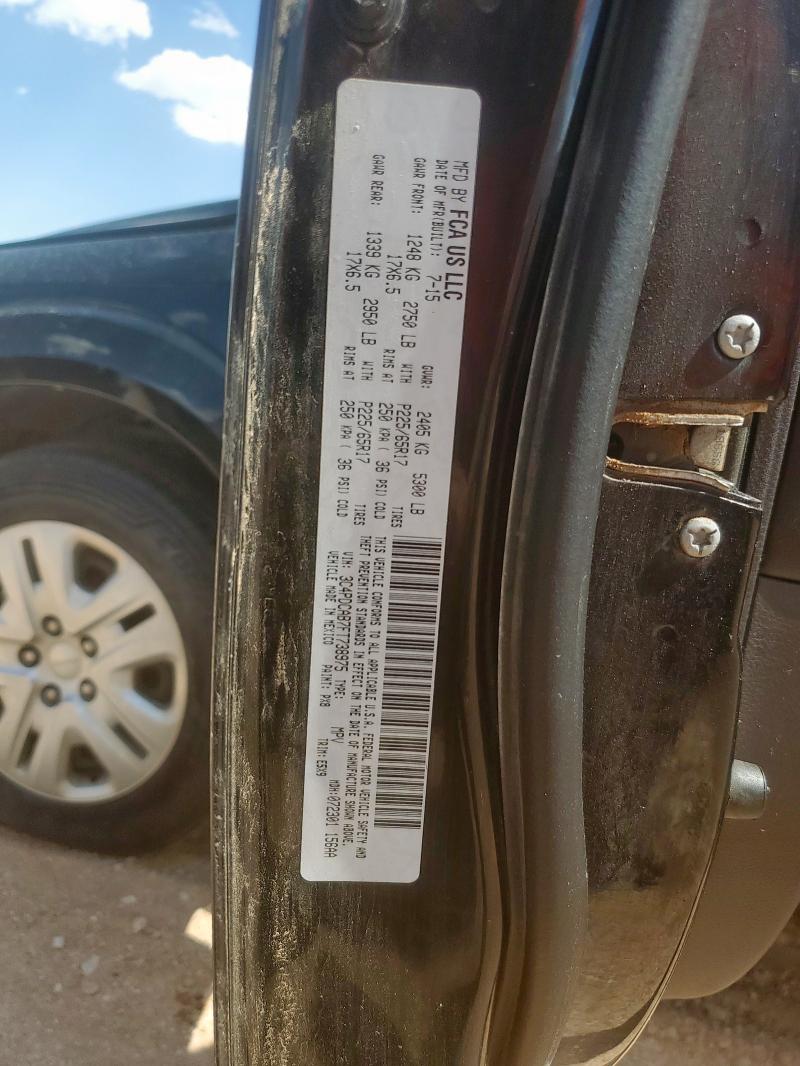 2015 DODGE JOURNEY 3C4PDCAB7FT738975