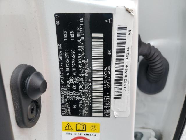 2017 LEXUS RX 350 BAS 2T2BZMCA2HC106134